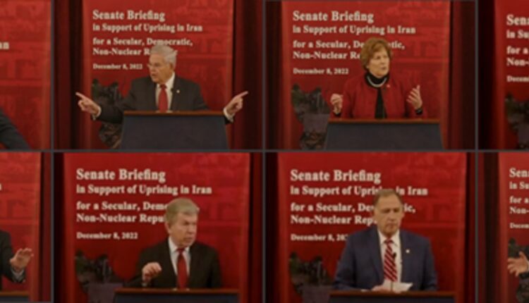 Bipartisan Senators Support Iran Uprising